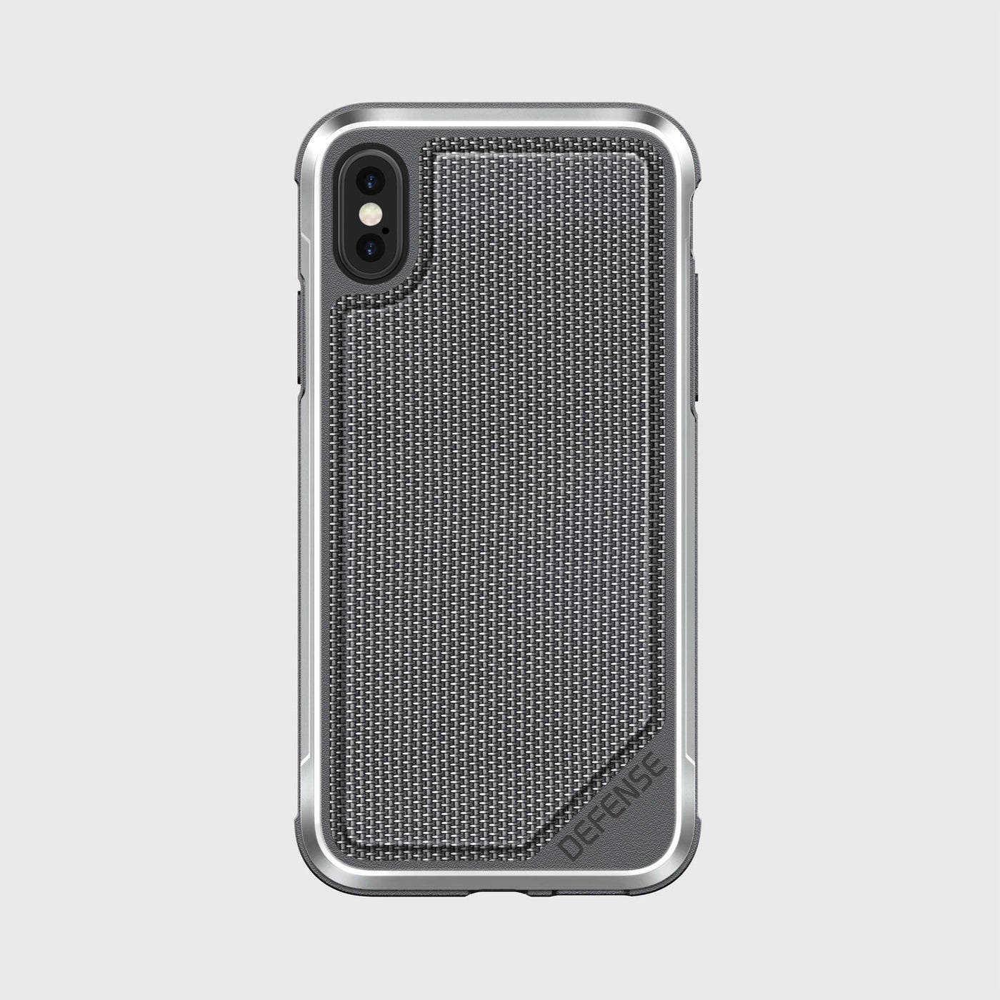 Luxurious Case for iPhone X. Raptic Lux in ballistic nylon.