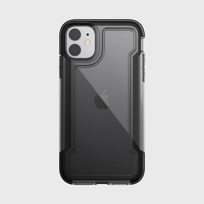 Thin Case for iPhone 11. Raptic Clear in black.#color_black