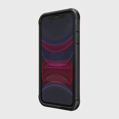 Rugged Case for iPhone 11. Raptic Shield in red.#color_red