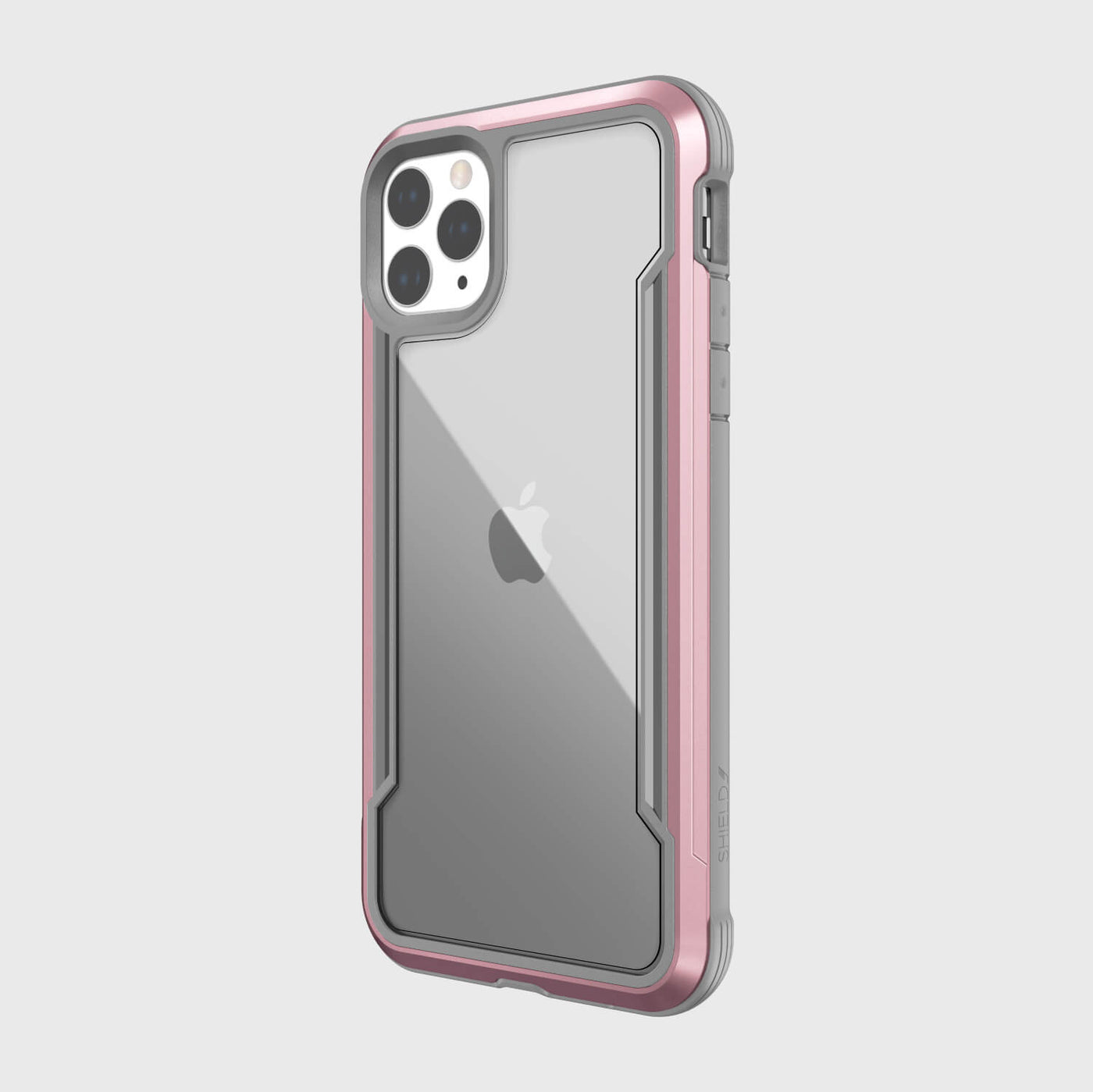 Rugged Case for iPhone 11 Pro Max. Raptic Shield in rose gold.#color_rose-gold