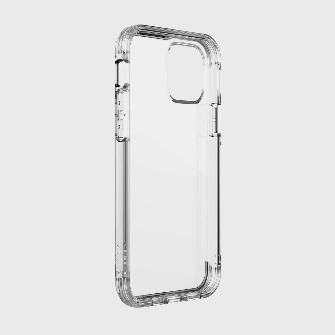 Transparent Case for iPhone 12 & iPhone 12 Pro. Raptic Air in clear.#color_clear