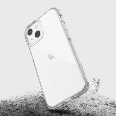 iPhone 13 Mini in Raptic Clear case - color clear - with drop protection #color_clear