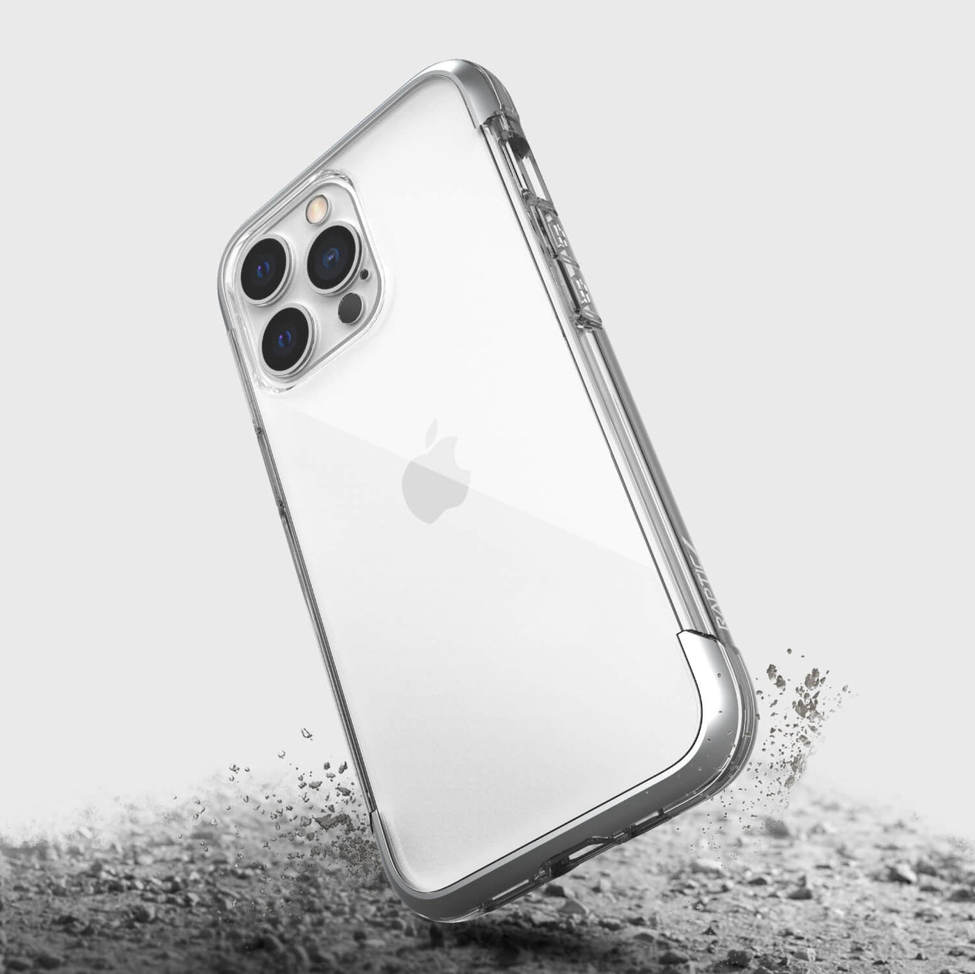 iPhone 13 Pro in Raptic Air case - color clear - with drop protection #color_clear