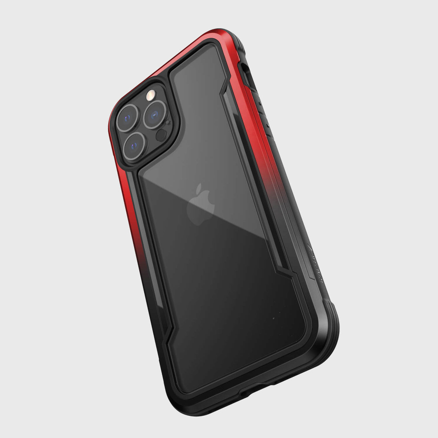 iPhone 13 Pro Max in Raptic Shield case - color red gradient - with drop protection #color_red-gradient