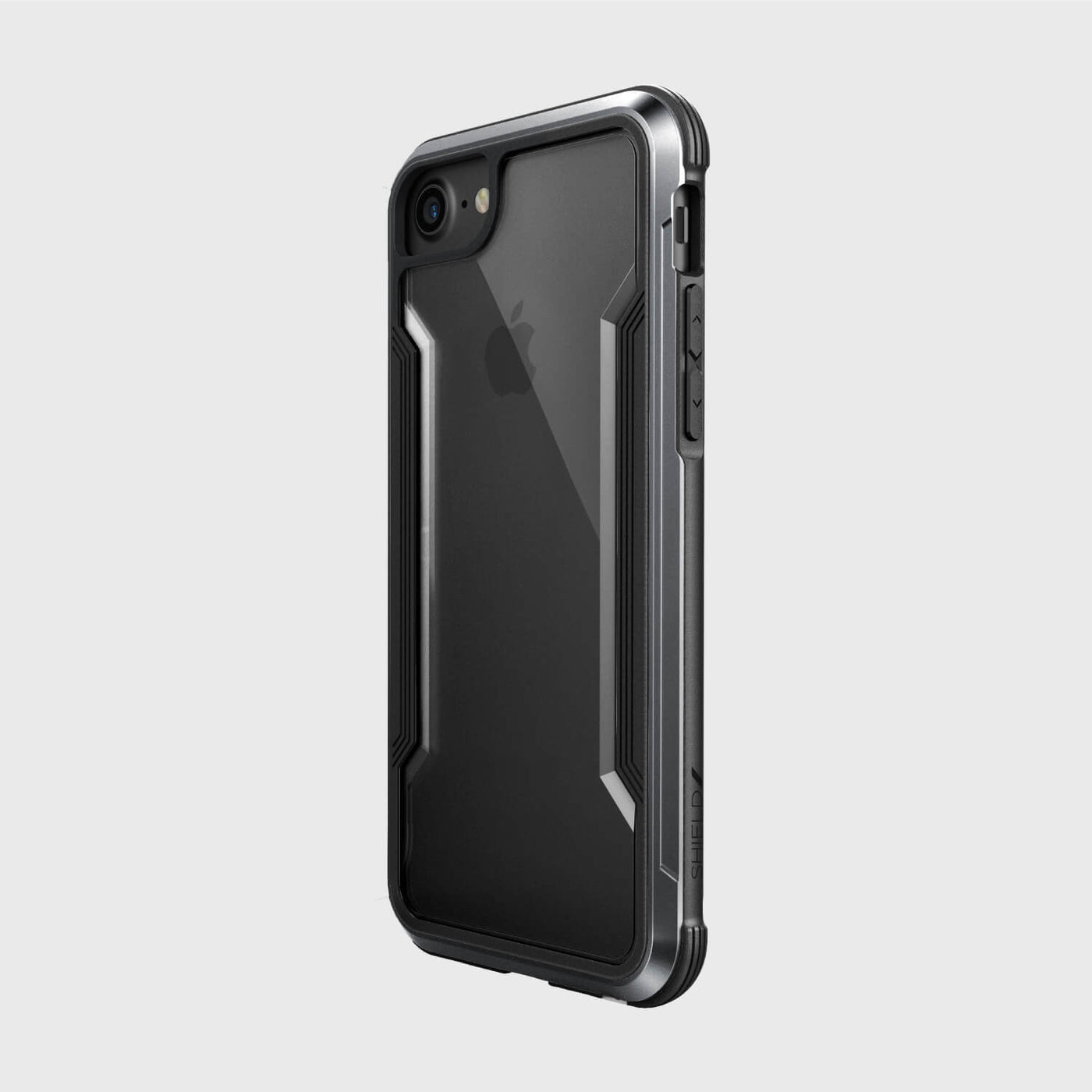Rugged Case for iPhone 8. Raptic Shield in black.