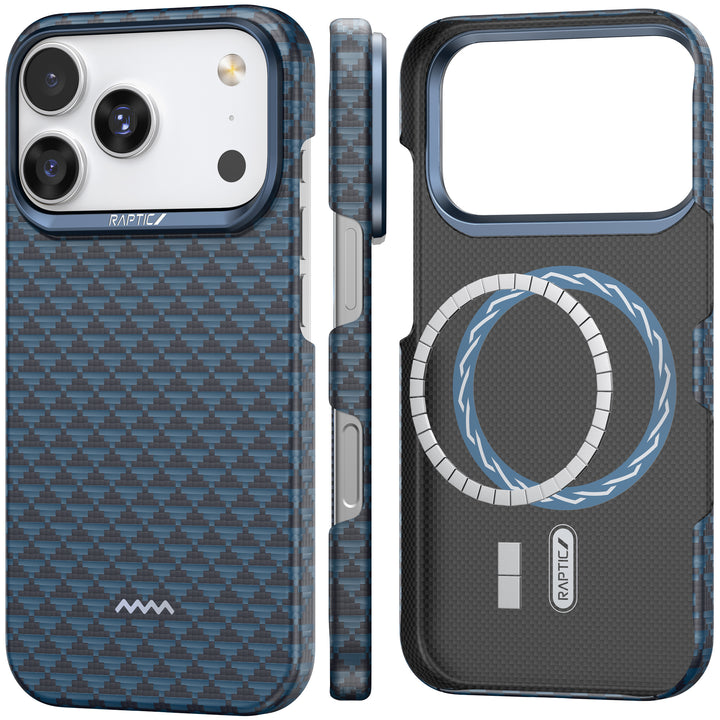 Raptic Aramid Skin-Origin for iPhone 17 Pro Max - profound
