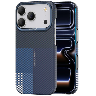 Raptic Aramid Skin-Origin for iPhone17 Pro Max-Ocean