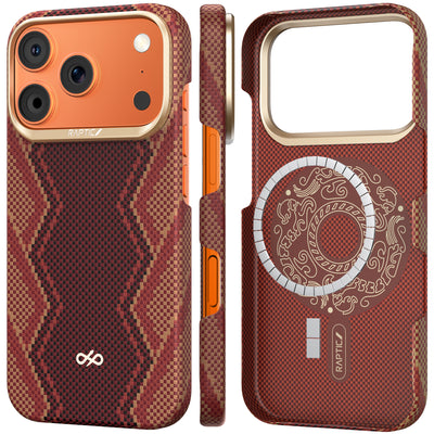 Raptic Aramid Skin-Bionic for iPhone17 Pro Max-Snake