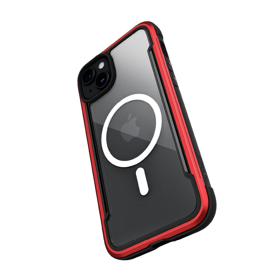 Protective iPhone 15 Cases | Raptic Shield MagSafe Red