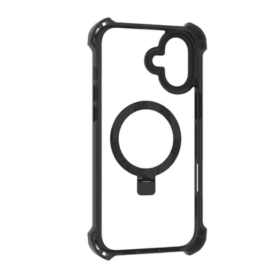 iPhone 16 Case - Dual Impact Kickstand - MagSafe Compatible - Black