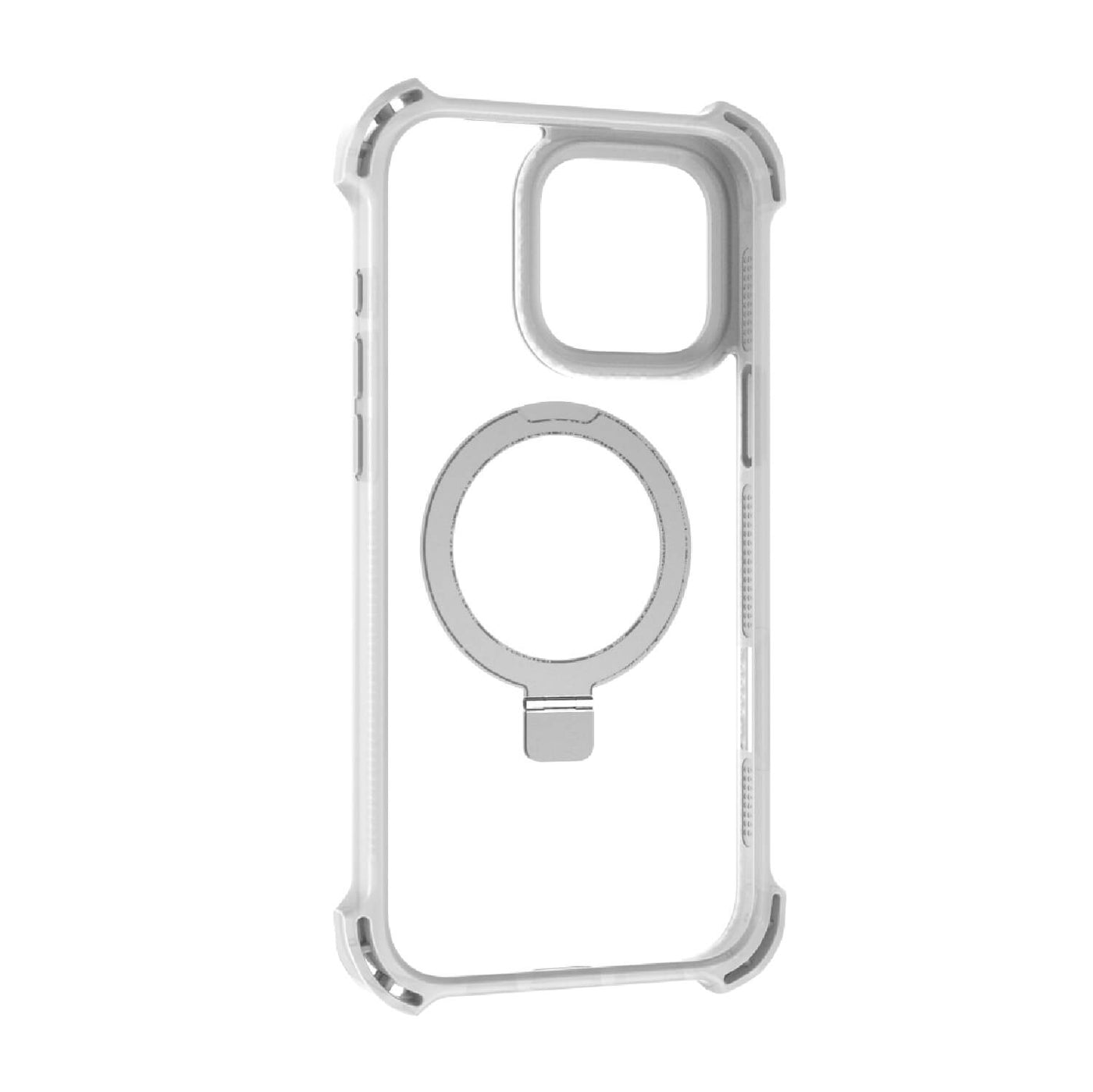 iPhone 16 Pro Max Case - Dual Impact Kickstand - MagSafe Compatible - Clear