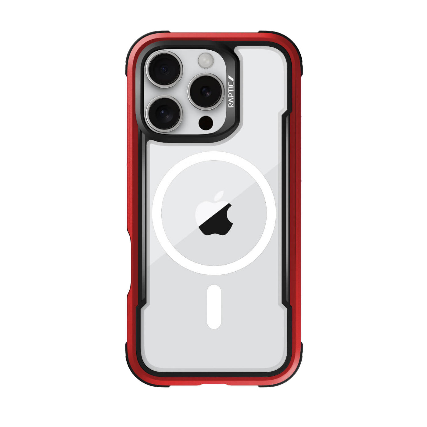 iPhone 16 Pro Max Case - Shield - MagSafe Compatible - Red