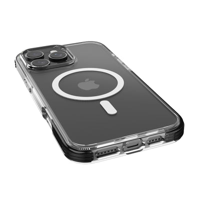 iPhone 16 Pro Case - Clear - MagSafe Compatible - Black