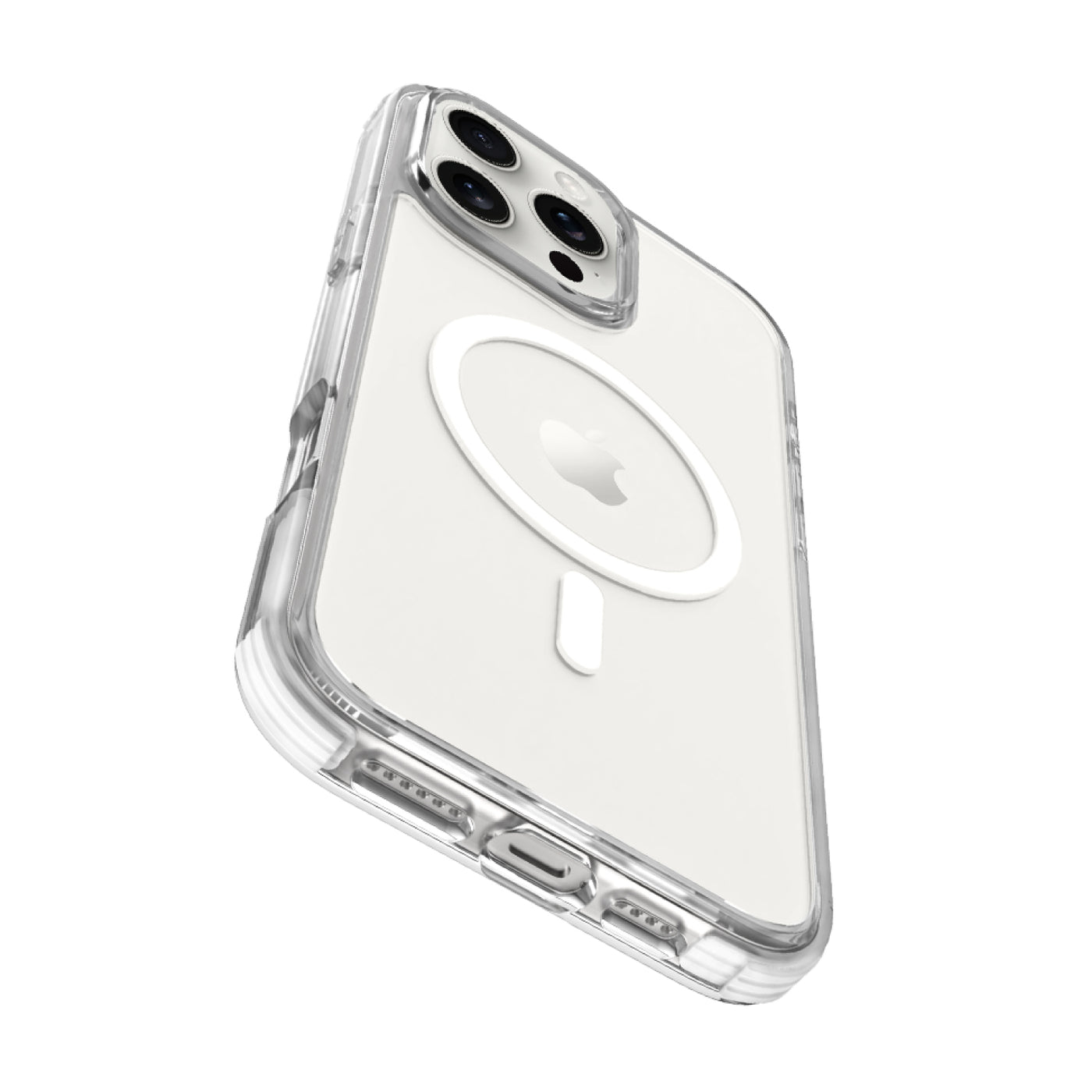 iPhone 16 Pro Case - Clear - MagSafe Compatible - White