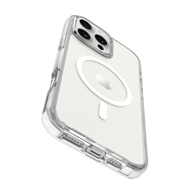 iPhone 16 Pro Max Case - Clear - MagSafe Compatible - White