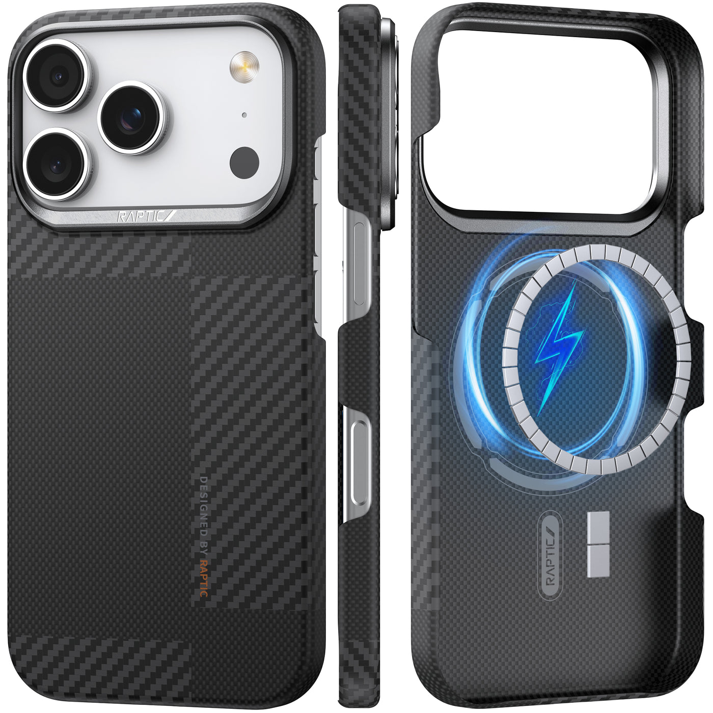 Raptic Aramid Geotik for iPhone 17 Pro Max- mondrian