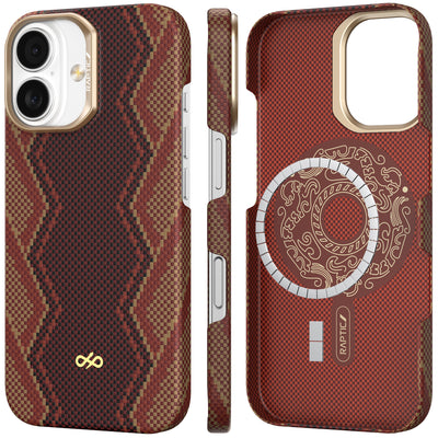 Raptic Aramid Skin-Bionic for iPhone 17-Snake