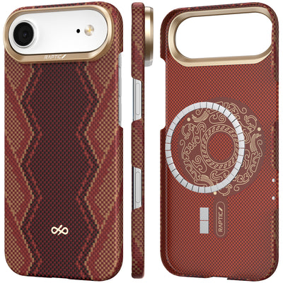 Raptic Aramid Skin-Bionic for iPhone17 Air-Snake
