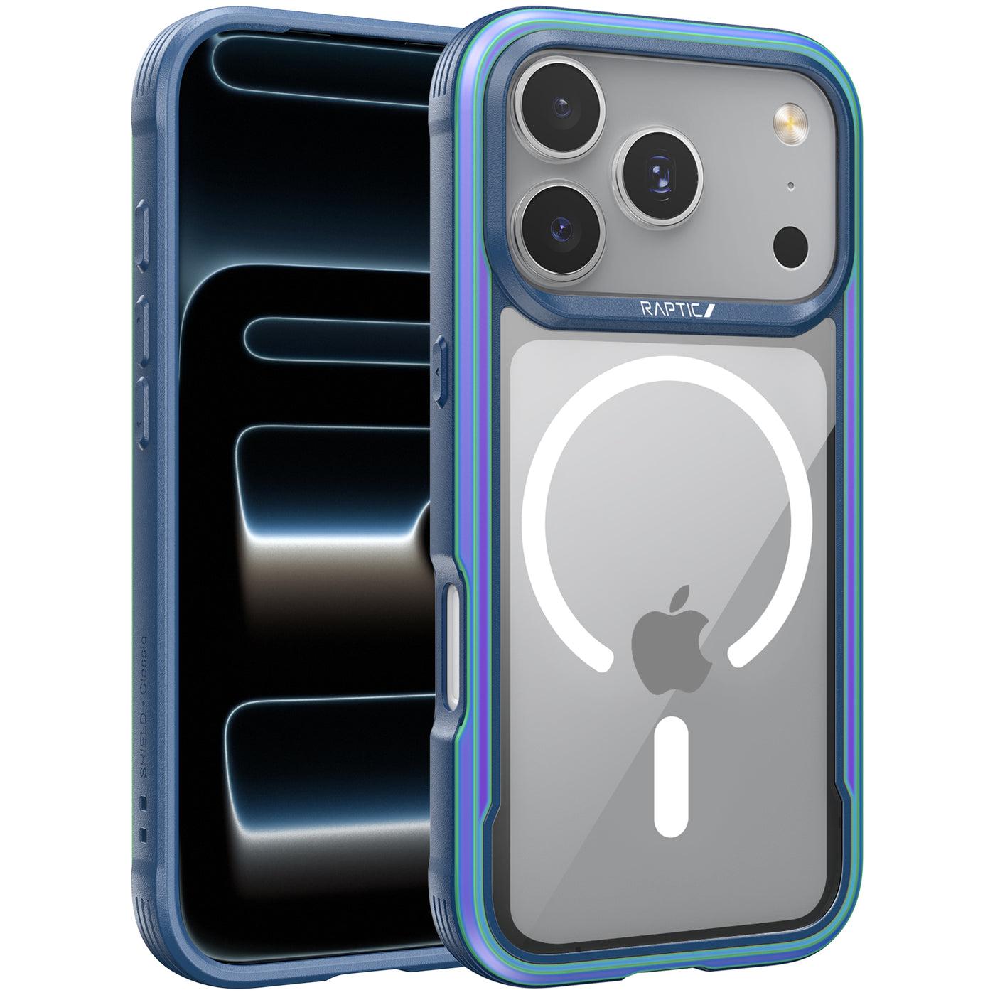 Raptic Shield Classic Magsafe for iPhone 17 Pro Max - iridescent