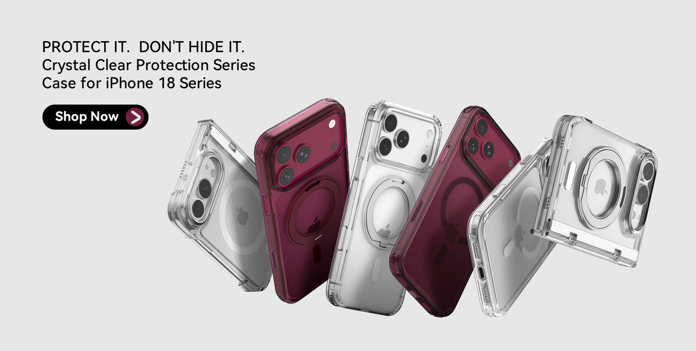Raptic Crystal Clear Protection Series — iPhone 18 Pro / PM / Duo