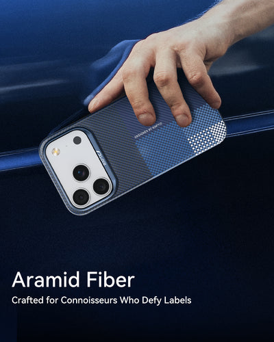 Raptic Aramid Skin-Origin for iPhone17 Pro Max-Ocean