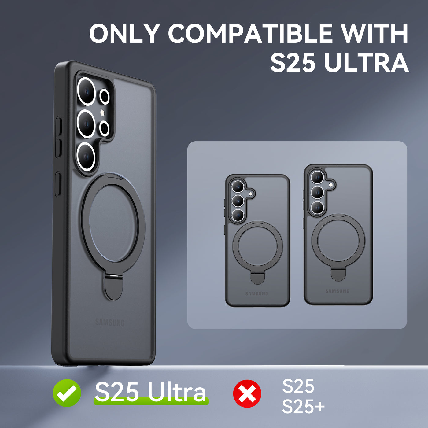 Samsung Galaxy S25 Ultra Case - Air Stand MagSafe with Kickstand