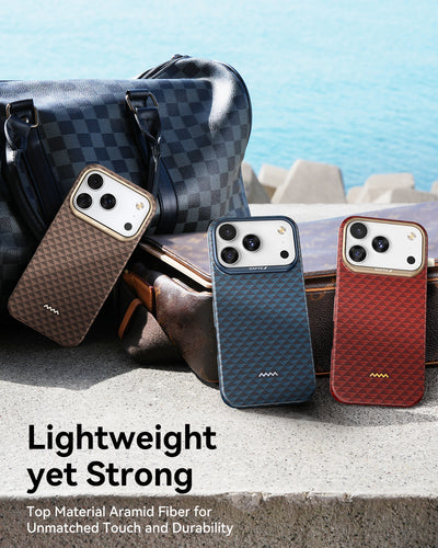 Raptic Aramid Skin-Origin for iPhone 17 Pro Max - profound