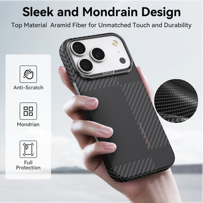 Raptic Aramid Geotik for iPhone 17 Pro- mondrian