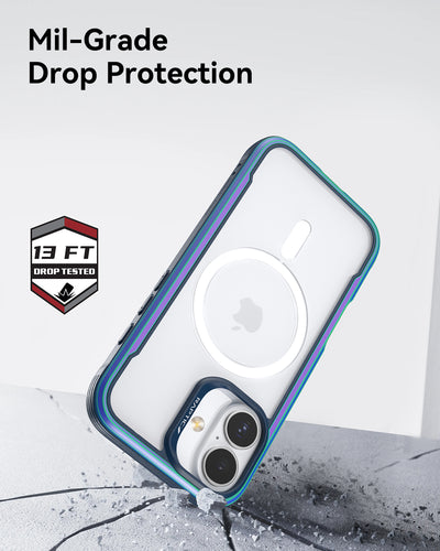 Raptic Shield Classic Magsafe for iPhone 17 - iridescent