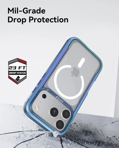 Raptic Shield Classic Magsafe for iPhone 17 Pro Max - iridescent