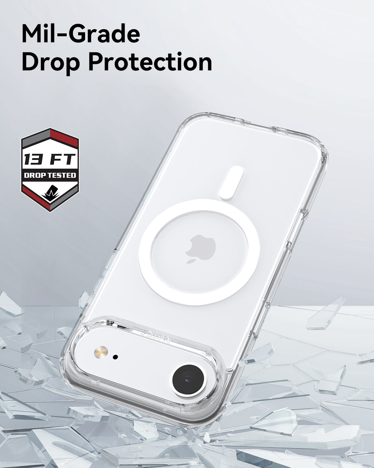 Raptic Air Clear Magsafe for iPhone 17 Air - clear