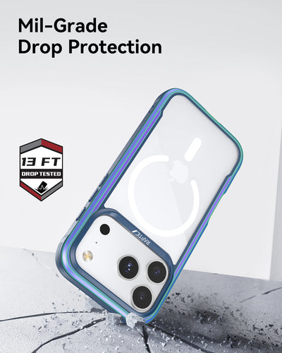 Raptic Shield Classic Magsafe for iPhone 17 Pro - iridescent