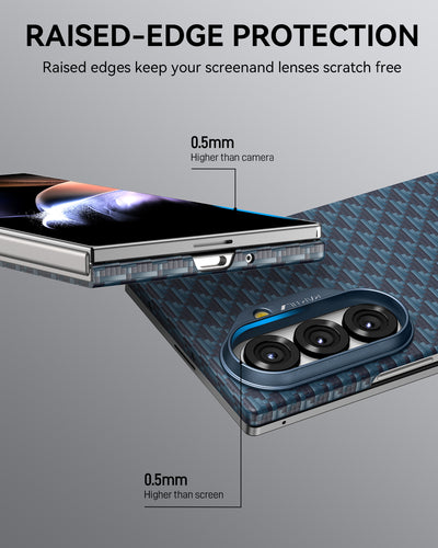 Samsung Galaxy Z Fold 7 Case - Aramid Fiber Skin - Profound- MagSafe Compatible - Profound