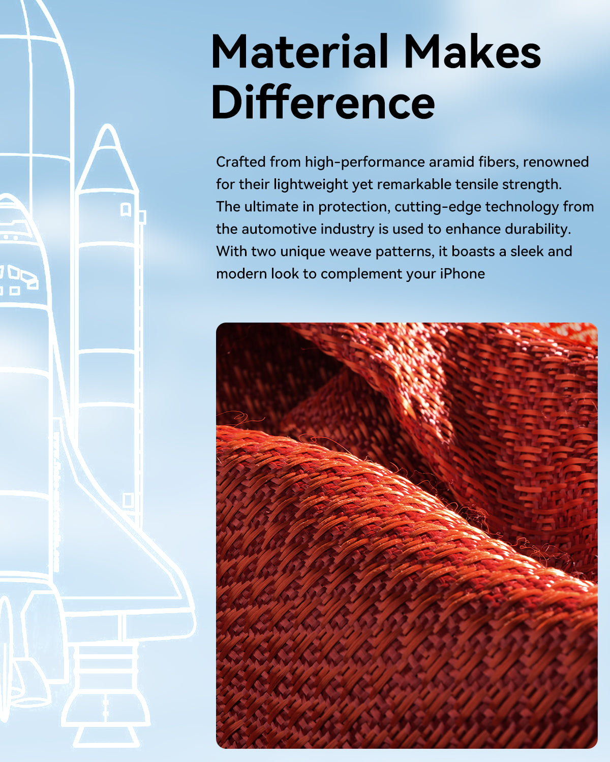 Raptic Aramid Skin-Origin for iPhone17 Air-Oriental
