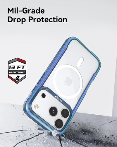 Raptic Shield Classic Magsafe for iPhone 17 Pro Max - iridescent