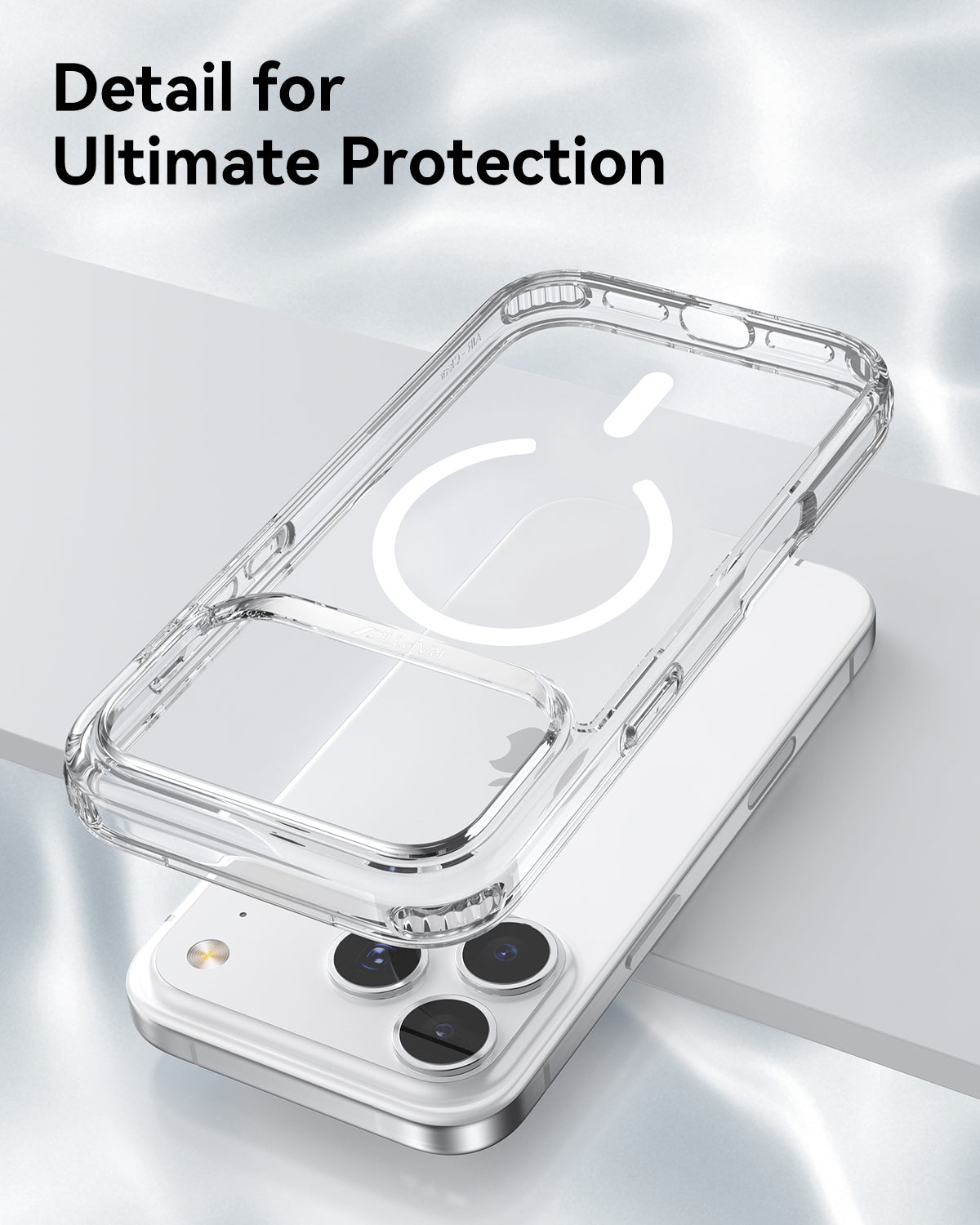 Raptic Air Clear Magsafe for iPhone 17 Pro Max - clear