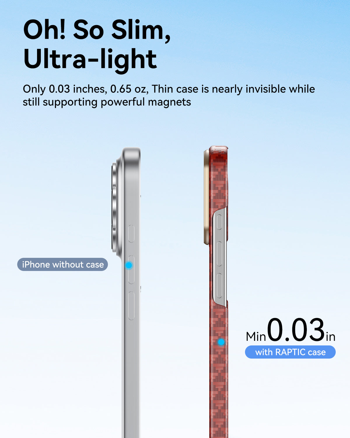 Raptic Aramid Skin-Origin for iPhone 17-Oriental