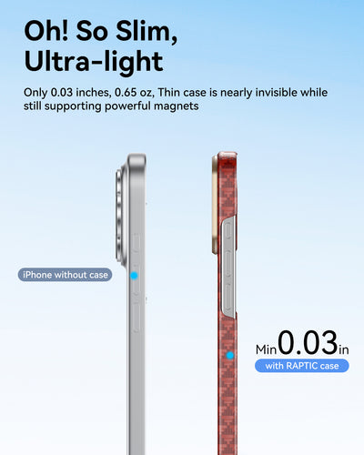 Raptic Aramid Skin-Origin for iPhone 17-Oriental