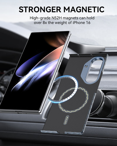 Samsung Galaxy Z Fold 7 Case - Aramid Fiber Skin - Profound- MagSafe Compatible - Profound