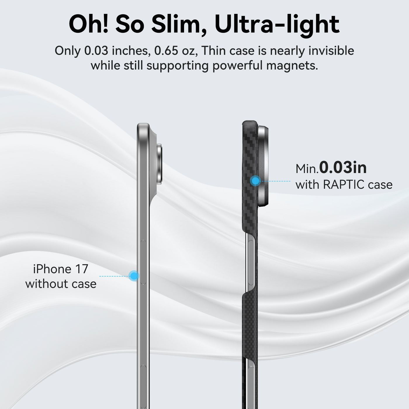 Raptic Aramid Geotik for iPhone 17 Air - mondrian