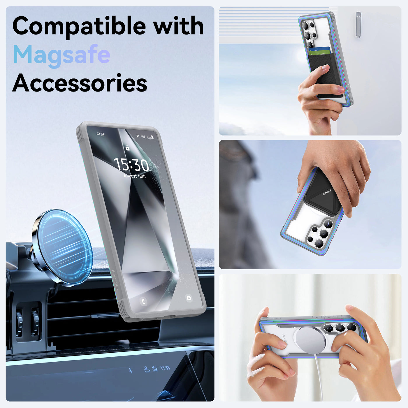 Samsung Galaxy S25 Ultra Case - Magnetic - SHIELD - Iridescent