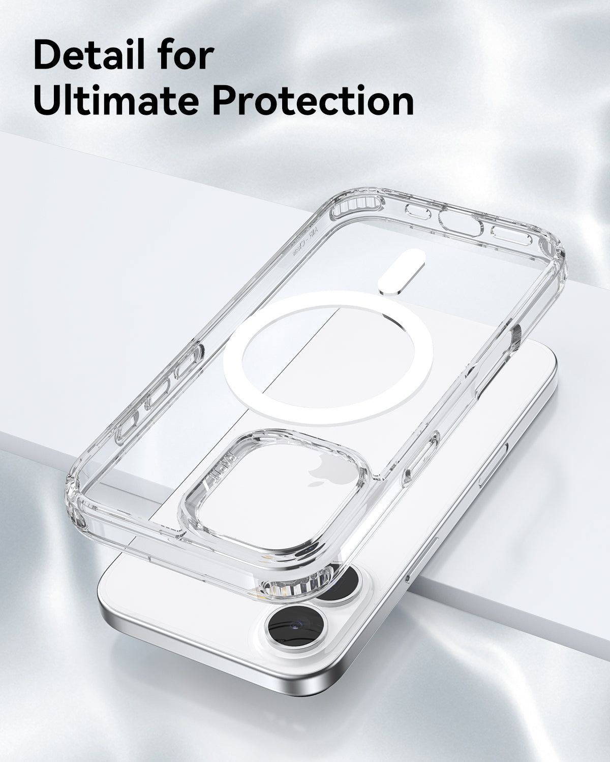 Raptic Air Stand Magsafe for iPhone 17 - clear