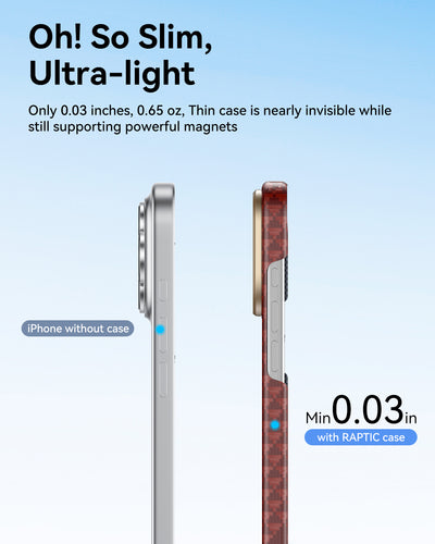 Raptic Aramid Skin-Origin for iPhone17 Pro-Oriental