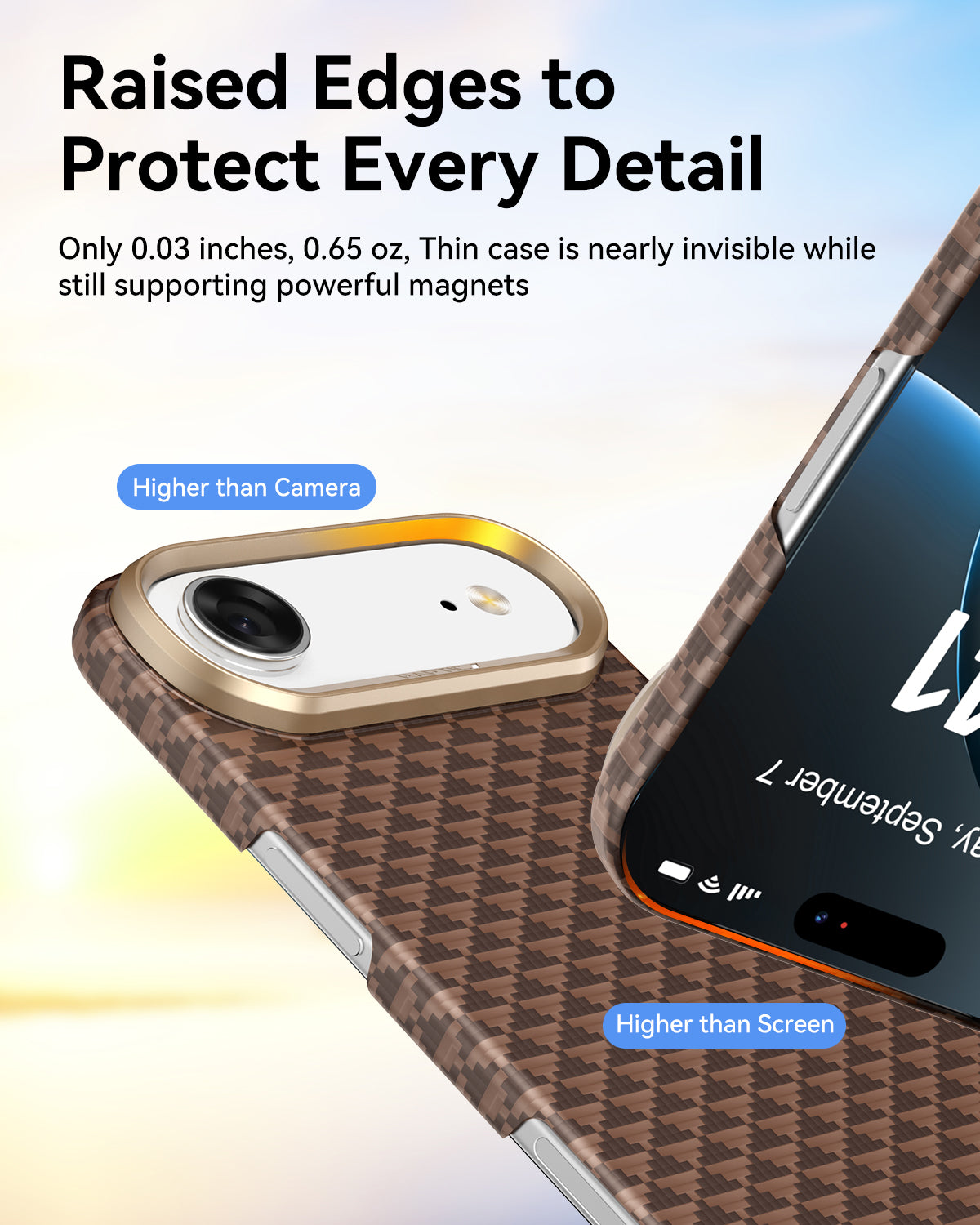 Raptic Aramid Skin-Origin for iPhone 17 Air - humble