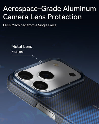 Raptic Aramid Skin-Origin for iPhone17 Pro Max-Ocean