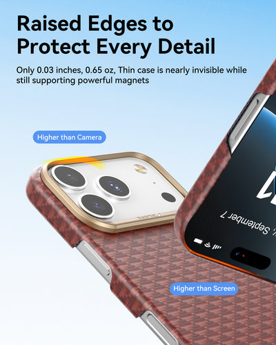 Raptic Aramid Skin-Origin for iPhone17 Pro-Oriental