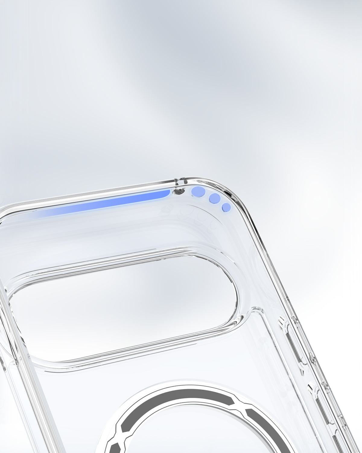 Google Pixel 10 Pro XL Clear Case - Air Stand MagSafe with Kickstand