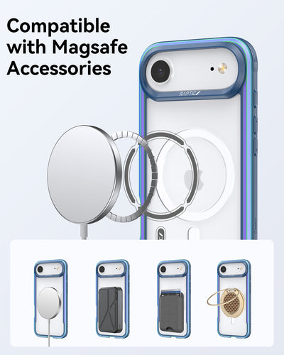 Raptic Shield Classic Magsafe for iPhone 17 Air - iridescent