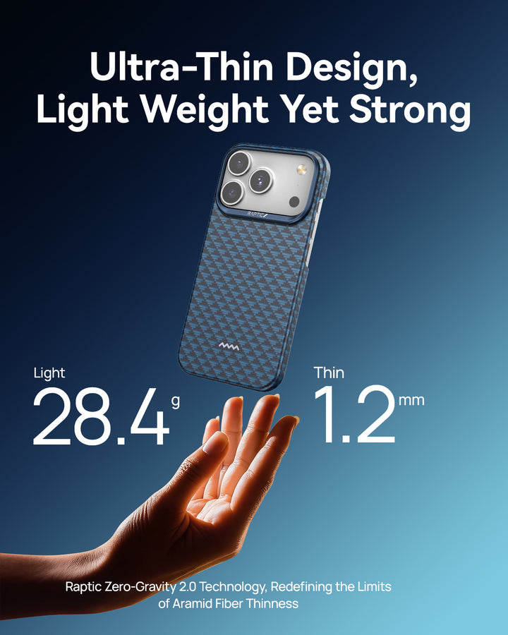 Raptic Aramid Skin-Origin for iPhone 17 Pro Max - profound