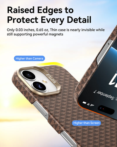 Raptic Aramid Skin-Origin for iPhone 17 - humble